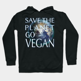 Save the Planet Go Vegan Hoodie